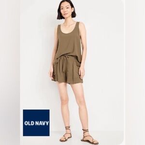NWT Women’s Old Navy High-Waisted Playa Shorts - - 3.5-inch inseam